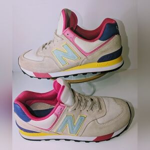 New Balance 574 x Figs "Boulder" Size 8.5 Woman Multi Color